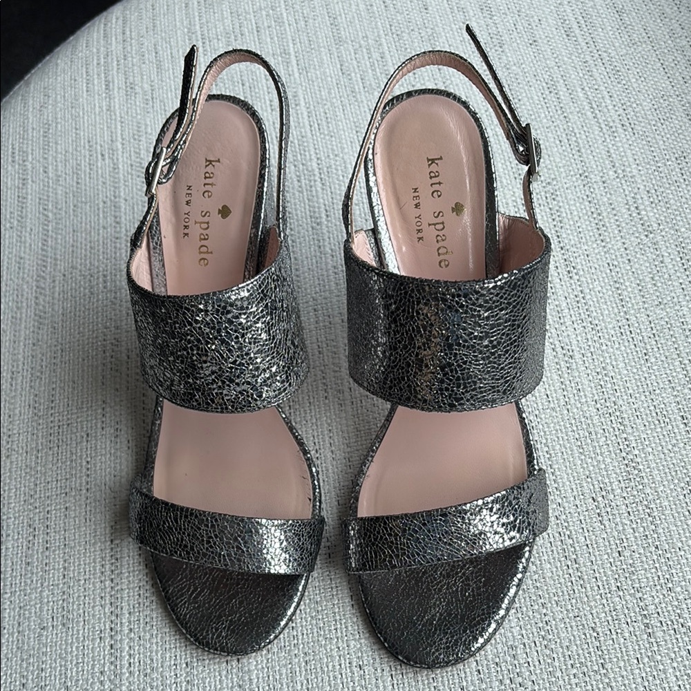Kate Spade silver Sandals